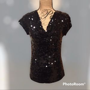 🌹 2/$20 INC Int. Concepts sequined party top